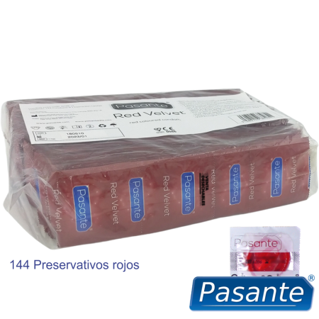 Preservativos Pasante Red Velvet