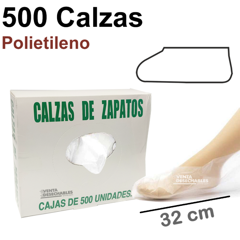 cocaína Prosperar Anfibio Calzas para zapatos desechables de 32cm
