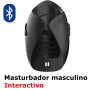 Masturbador Pulse Solo Interactivo Guybrator - Negro