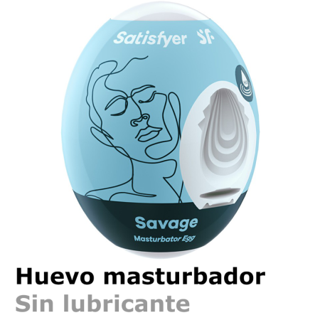 Huevo Masturbador Savage de Satisfyer