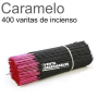 Incienso Caramelo, 400 Varitas Aroma Caramelo