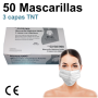 Mascarillas desechables higiénicas Blancas