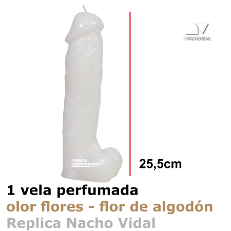 Vela Con Forma Pene Nacho Vidal Flores