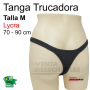 Tanga  brasileña color negro talla mediana