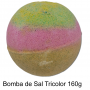 Bomba De Sal Efervescente Tricolor 160g