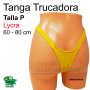 Tanga Trucadora Color Amarillo Dorado