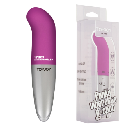Mini Vibrador 12 cm Punto G Violeta