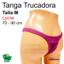 Tanga Trucadora Color Lila Talla M  - Fabricada en Brasil