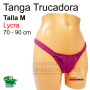 Tanga Trucadora Lycra Lila Talla M - Ivete