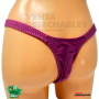 Tanga Trucadora Color Lila Vino Talla Grande