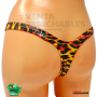 Tanga Trucadora Tricolor Animal Print Talla M  - Fabricada en Brasil