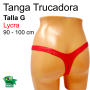 Tanga Trucadora Rojo Sangre