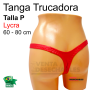 Tanga Trucadora En Color Rojo Sangre Talla P