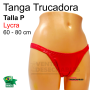 Tanga Trucadora En Color Rojo Sangre Talla Pequeña