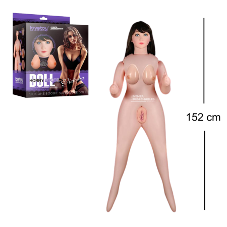 Muñeca Hinchable Realista Boobie Super 152 cm