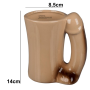 Taza Cerámica Con Asa Pene