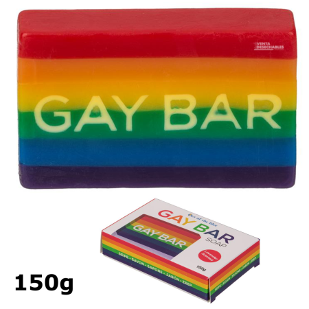 Jabón Bandera Orgullo Gay Lavanda 150g