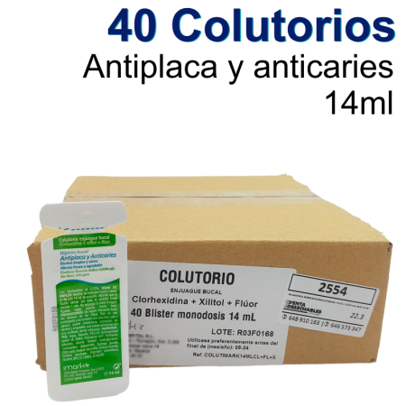 Sobres Monodosis Clorhexidina + Xilitol + Fluor Imark