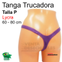 Tanga Trucadora Lycra Violeta Talla P - Ivete
