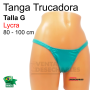 Tanga brasileña Verde Pálido
