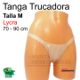 Tanga Trucadora Lycra Carne Talla  M - Ivete