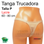Tanga Trucadora Lycra Carne Talla P - Ivete