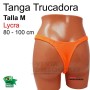 Tanga Trucadora grande Color Naranja Fosforito