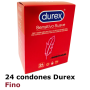 Durex Sensitivo Suave 24 Preservativos