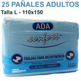 Empapadores Ada Confort 60x60 - 150 unidades