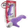Pene Vibrador 16 cm Punto G Morado