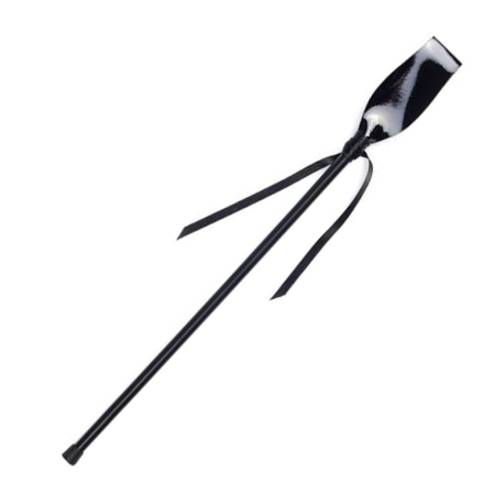 Fusta para sado en Charol de 38 cm Negra