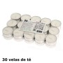 30 velas té 11g - La Casa De Los Aromas