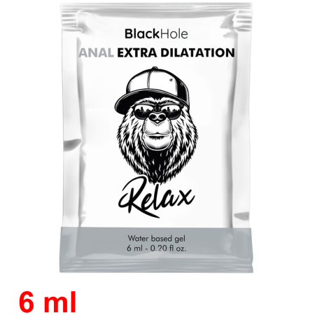 Lubricante Dilatación Anal Monodosis Black Hole 6ml