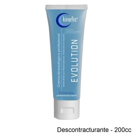 Crema Descontracturante Evolution Profesional Kinefis 200cc