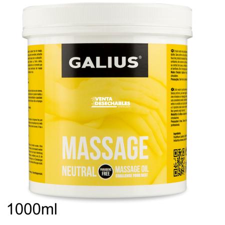 Aceite Sólido Galius Pro Neutro Sin olor 1000ml