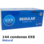 Condones EXS Regular, caja de 144