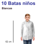 Batas desechables niños y niñas