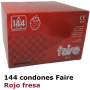 144 Condones Faire Romance 180x54 Rojo 2023
