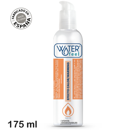 Lubricante WaterFeel Efecto Calor 175 ml