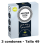 3 Condones Mister Size 49