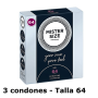 3 Preservativos XL Mister Size 64