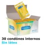 30 Condones Internos Femeninos Pasante