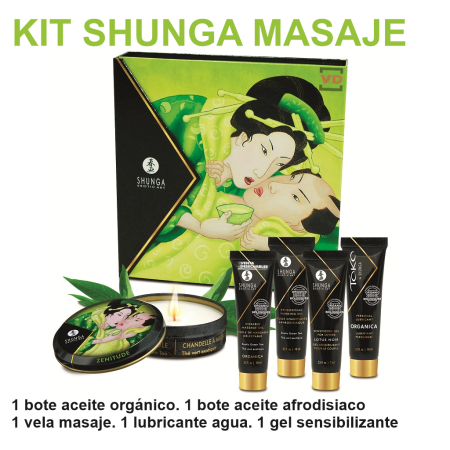 Kit Shunga Secret Geisha Té Verde Orgánico