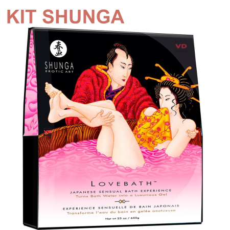 Saales de Baño Shunga Love Bath Dragon Fruit