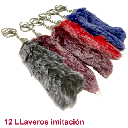 Llaveros Imitación Cola Suave Animal
