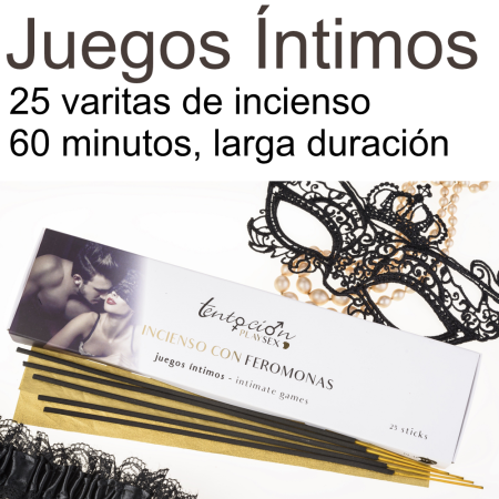 Incienso Artesanal Con Feromonas Juegos Íntimos
