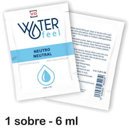 Lubricante WATERFEEL En sobres Monodosis