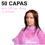 50 Capas Desechables Tinte Rosas 85 x 110 50g