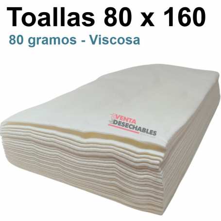 100 Toallas Desechables Gramaje 50gr/m² 40 X 80 Cm Desecha 11,50 €