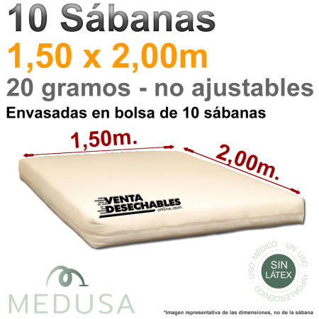 Sábanas Desechables 20 gramos